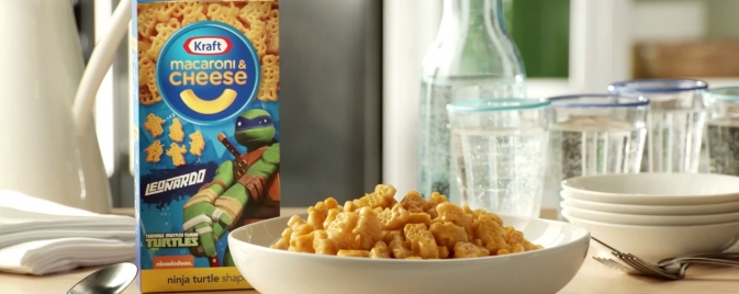 Kraft se paye les Tortues Ninja pour ses Macaroni Mac & Cheese